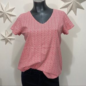 J.jill Pima cotton oversized tee shirt